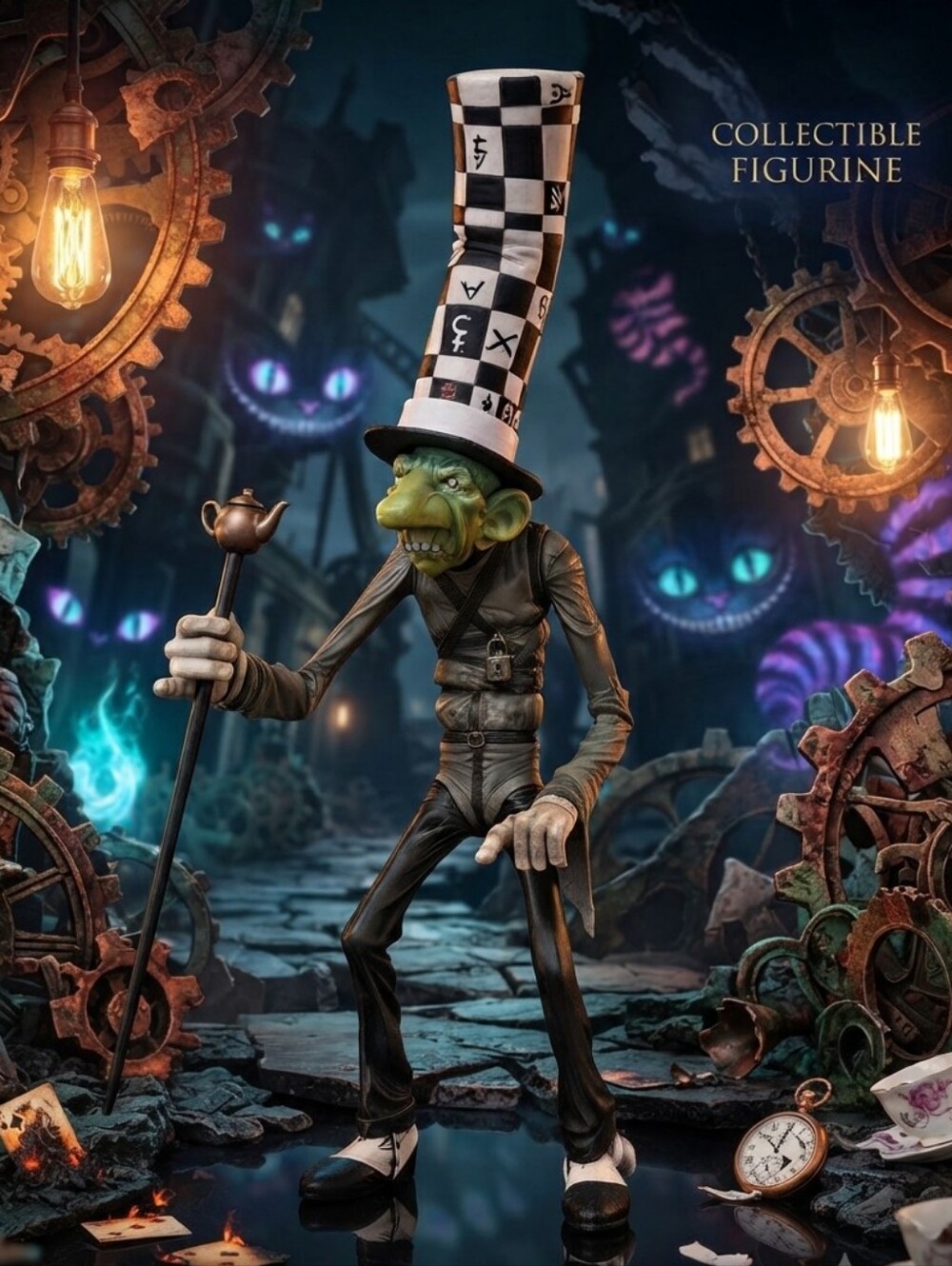 American McGee's Alice Mad Hatter Collectible Figurine